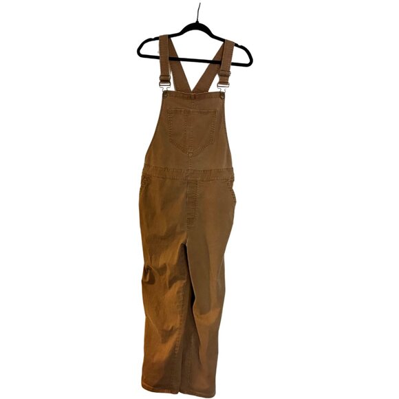 Toad Brown Cottonwood Overalls, Sz Lg - Picture 1 of 3